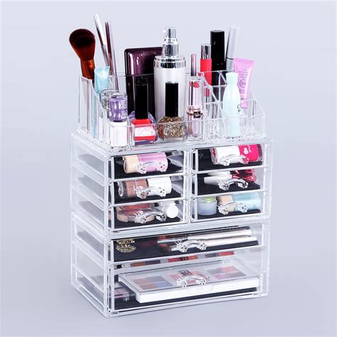 metal makeup storage box|drawer organizer for makeup brushes.